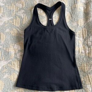 Lululemon Black Racerback Tank Top